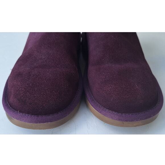 Koolaburra by UGG Girl's Victoria Mini Ankle Boot Bootie Purple Bow Size 4 $70 - Picture 9 of 9